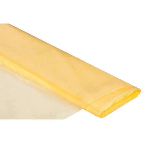 Organza "Delhi", gelb Organza "Delhi", gelb