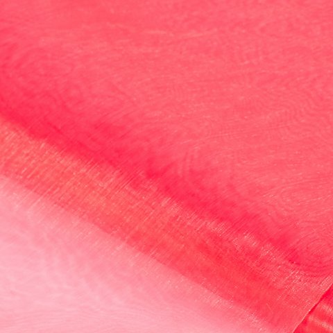 Organza "Delhi", hellrot Organza "Delhi", hellrot
