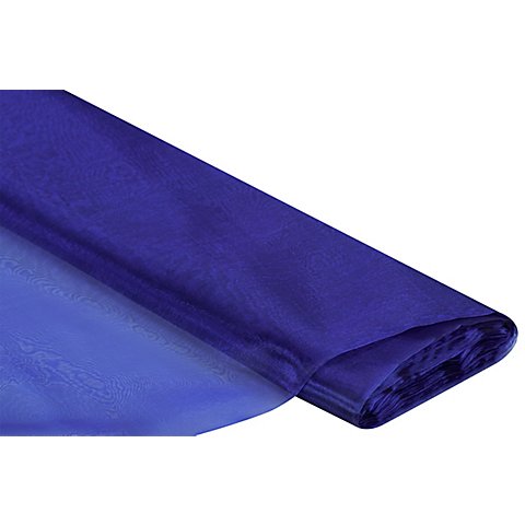 Organza "Delhi", royalblau Organza "Delhi", royalblau