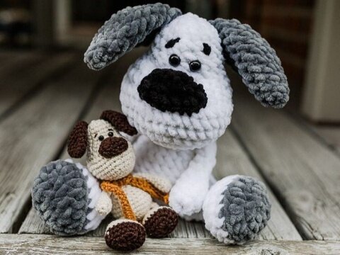 PDF DEUTSCH Häkel Anleitung Hund Elvis Amigurumi PDF DEUTSCH Häkel Anleitung Hund Elvis Amigurumi