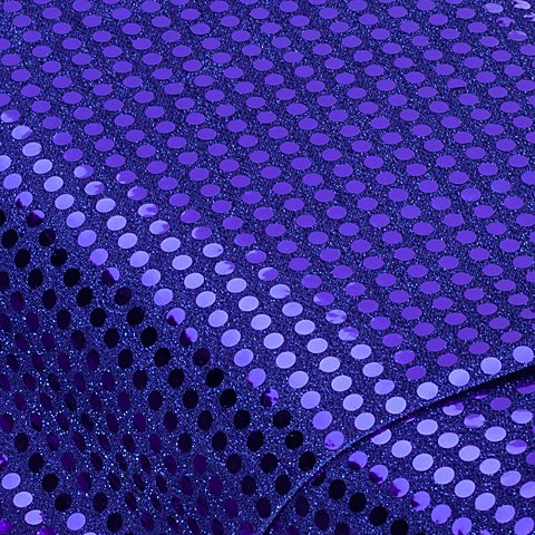 Paillettenstoff "Gloss", royalblau, 6 mm Ø, 135 cm breit Paillettenstoff "Gloss", royalblau, 6 mm Ø, 135 cm breit