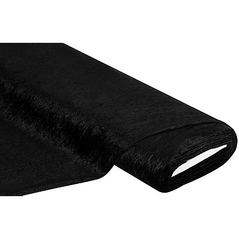 Pannesamt, schwarz Pannesamt, schwarz
