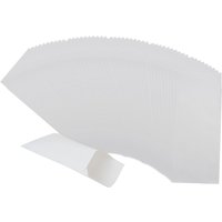 Papier-Minitüte, 50 Stück - Weiß von Weiß