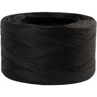 Papier-Raffiabast, L 100 m - Schwarz Papier-Raffiabast, L 100 m - Schwarz von creativ company