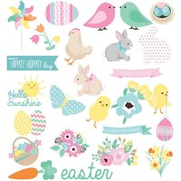 Papier-Stanzmotive"Vintage" - Ostern von Multi