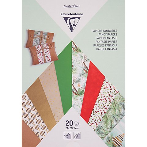 Papierblock "Naturmix", 21 x 29,7 cm, 20 Blatt Papierblock "Naturmix", 21 x 29,7 cm, 20 Blatt