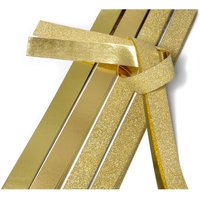 Papierstreifen "Glitter, gold", 25mm von Gold
