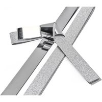 Papierstreifen "Glitter, silber", 25 mm Papierstreifen "Glitter, silber", 25 mm von Gebrüder Bertels