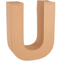 Papp-Buchstabe - Buchstabe "U" Papp-Buchstabe - Buchstabe "U" von KNORR prandell