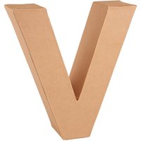 Papp-Buchstabe - Buchstabe "V" Papp-Buchstabe - Buchstabe "V" von KNORR prandell