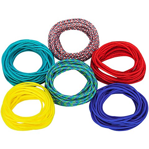 Paracord-Mix "Set 1", 2 mm Ø, 6x 2,6 m