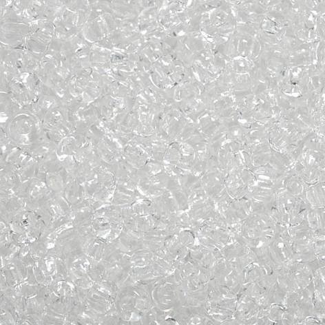 Perle Rocailles 2,5mm 20g glasklar transparent transparent