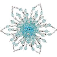 Perlenstern-Komplettset "Crystal Blue" von Blau