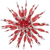 Perlenstern-Komplettset "Rubin Red" von Rot