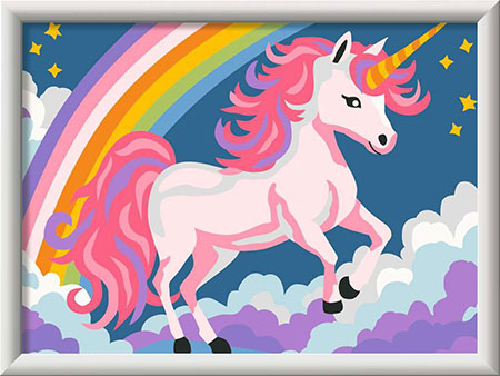Pinkes Einhorn