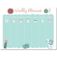 Plan Notepad Magnetic Planner Sticker TO DO LIST Week Daily Planner Magnetic Fridge Sticker Work Plan Whiteboard Schedule