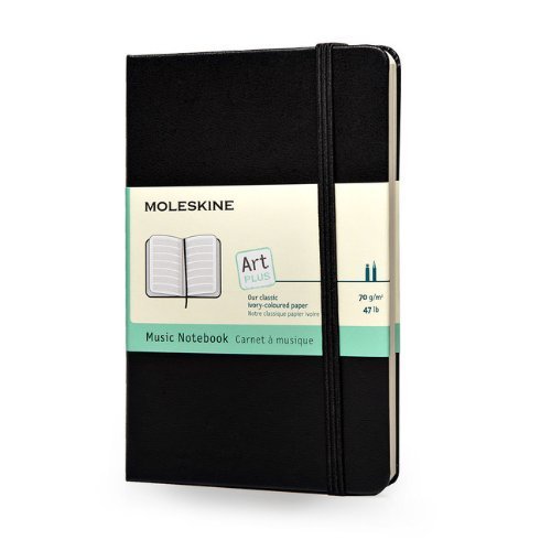 Pocket Moleskine Music Notebook by Moleskine (2011) Hardcover