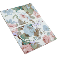 Portable Rose Design A5 Book Cover Washable Durable Reusable Book Protector School Stationery for Students Office Home Portable Rose Design A5 Book Cover Washable Durable Reusable Book Protector School Stationery for Students Office Home