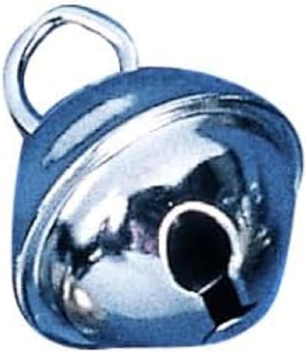RAYHER 2503421 Metallglöckchen, kugelförmig, SB-Btl, 4 Stück, 29 mm Durchmesser, platin RAYHER 2503421 Metallglöckchen, kugelförmig, SB-Btl, 4 Stück, 29 mm Durchmesser, platin von Rayher