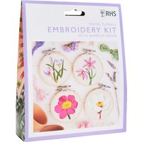 RHS Embroidery Kit - Pastel Florals RHS Embroidery Kit - Pastel Florals von FINDit