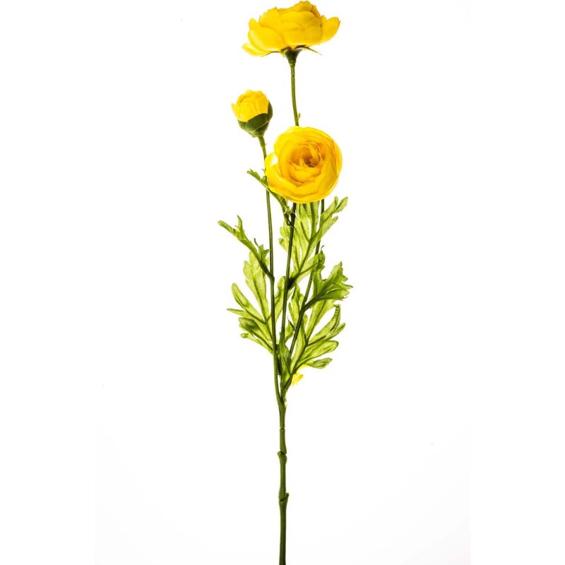 Ranunkel gelb 42cm von idee. Creativmarkt