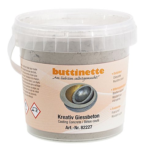 buttinette Kreativ-Gießbeton, 1 kg von buttinette