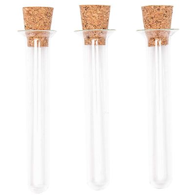 Reagenzglas mit Korken 10cm 3 Stück Reagenzglas mit Korken 10cm 3 Stück von idee. Creativmarkt