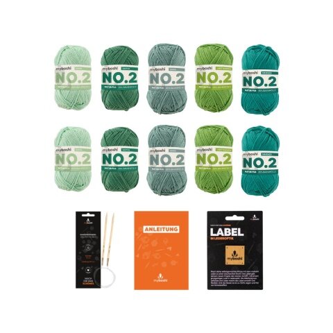 Refreshing Green Wollpaket Refreshing Green Wollpaket
