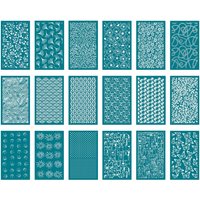 Reusable Silk Screen Stencils for Polymers Clay Home Decors Jewelry Print Kits Drop shipping