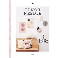 Rico Design Punch Needle Buch No. 5 Sakura Sakura von Multi