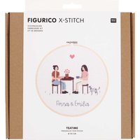 Rico Design Stickpackung "Figurico Teatime" von Multi