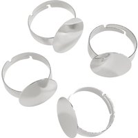 Ringmechanik, 4 Stück Ringmechanik, 4 Stück von Silber