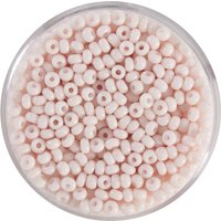Rocailles, satte Farben, 2,6mm - Creme von PRACHT