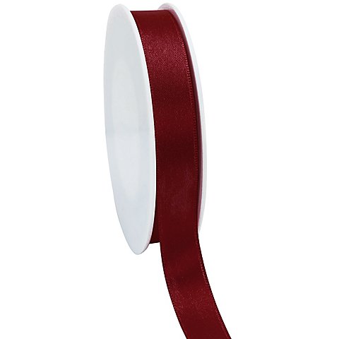 Satinband, bordeaux, 15 mm, 50 m Satinband, bordeaux, 15 mm, 50 m