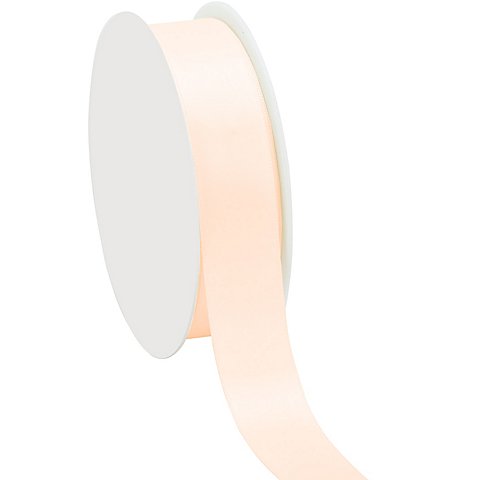 Satinband, creme, 25 mm, 25 m Satinband, creme, 25 mm, 25 m