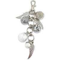 Schlüssel- Taschenanhängerset "Lucky Charms" - Silber Schlüssel- Taschenanhängerset "Lucky Charms" - Silber von UIT