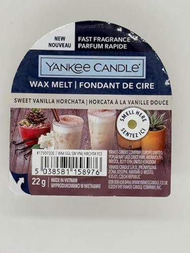 Schmelzwachs WAX MELT SWEET VANILLA ORCHATA YANKEE CANDLE