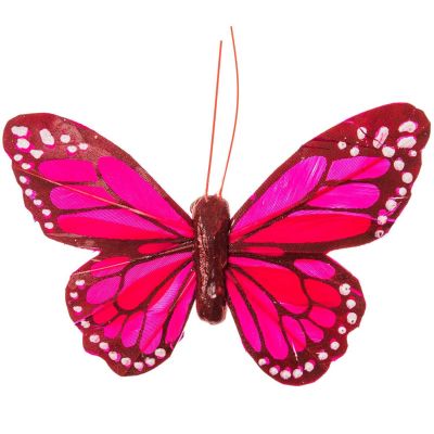 Schmetterling mit Clip 12cm von idee. Creativmarkt