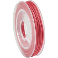 Schmuckkordel, 5 m x 1mm - Fuchsia von Pink