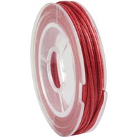 Schmuckkordel, 5 m x 1mm - Rot von UIT