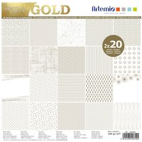 Scrapbook-Block "GOLD" von Multi