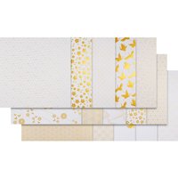 Scrapbook-Block "Japan Golden Foil" von Gold