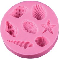 Silikonform "Meeresmuscheln" von Pink