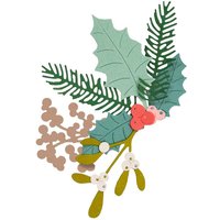 Sizzix Thinlits Stanzschablone "Winter Foliage" von Sizzix