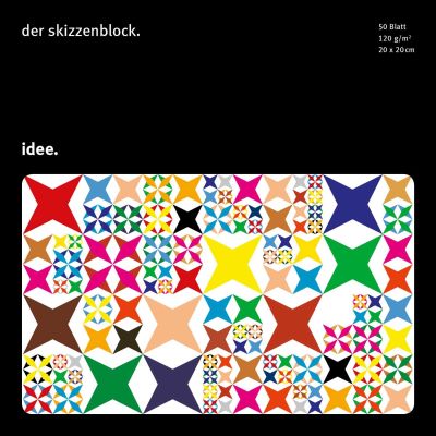 Skizzenblock 120g/m² 50 Blatt von idee. Creativmarkt