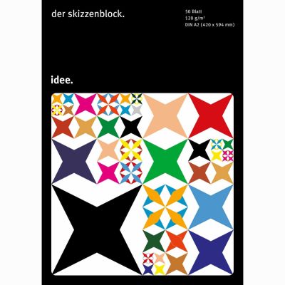 Skizzenblock 120g/m² 50 Blatt von idee. Creativmarkt