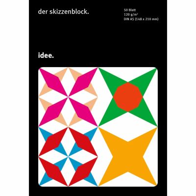 Skizzenblock 120g/m² 50 Blatt Skizzenblock 120g/m² 50 Blatt von idee. Creativmarkt