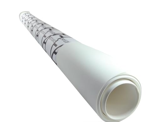 Skizzenpapier Zeichenpapier "Accademia" 1 m x 10 m Rolle Grammatur: 120 g/m², Farbe: Weiss