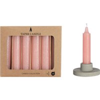 Spitzkerzen, 6er-Set - Rosa Spitzkerzen, 6er-Set - Rosa von IDEAS 4 Seasons