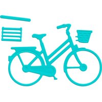 Stanzschablone "Fahrrad mit Korb" von FINDit